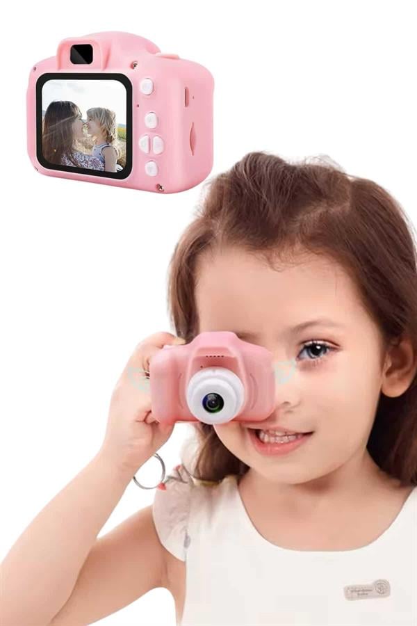 2.0 Inç Ekran Mini 1080p Hd Çocuk Kamera Dijital Fotoğraf Makinesi - Görsel 5