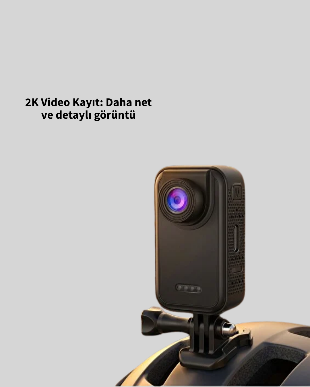 Günlük Kullanıma Uygun Mini Video Kamera Vlog Çekimleri İçin - Görsel 5