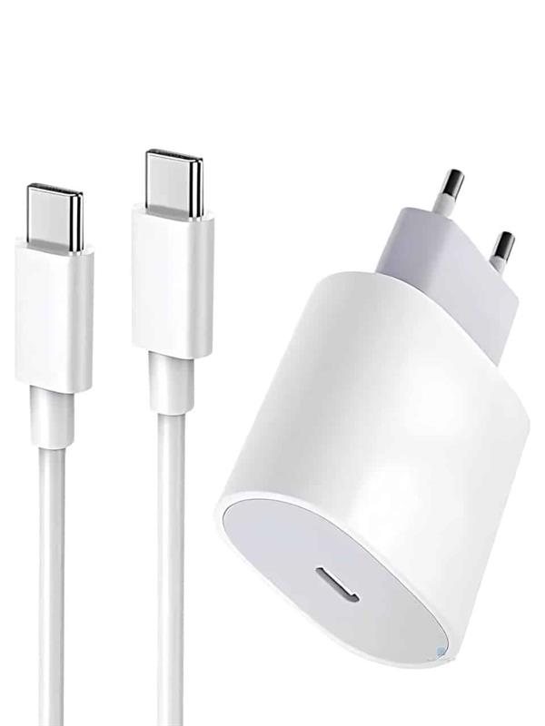 25W İPHONE 15/15 PRO MAX UYUMLU ŞARJ ALETİ - Görsel 2