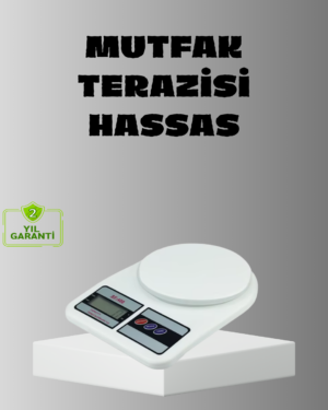 Taşınabilir Hassas Tartı – 5kg Kapasite, 1g Ölçüm, Gram ve Ons Desteği