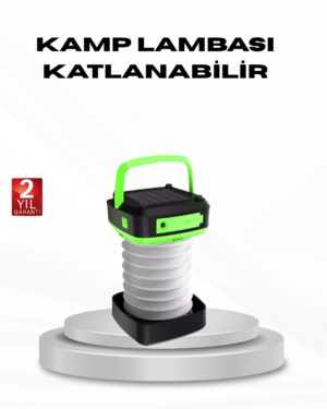 Taşınabilir Şarjlı LED Lamba – Dokunmatik Kontrol, Üç Kademeli Işık ve Uzun Ömürlü Pil Performansı