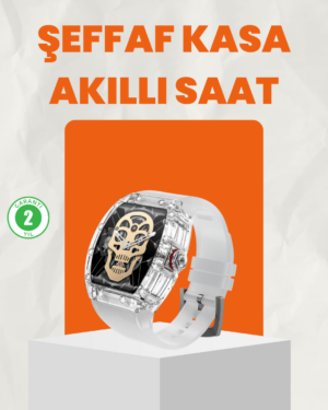 Uzun Pil Ömürlü Akıllı Saat Spor ve Günlük Kullanım