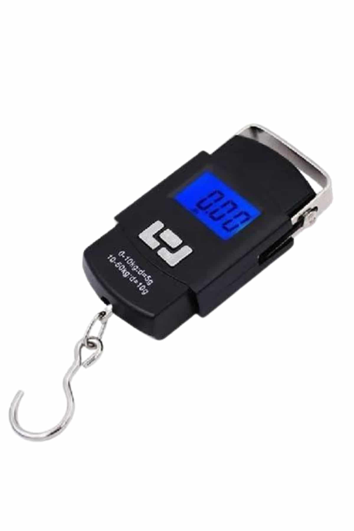 Dijital El Kantarı 50 Kg Hassas LCD Ekranlı Bagaj Tartısı - Görsel 3