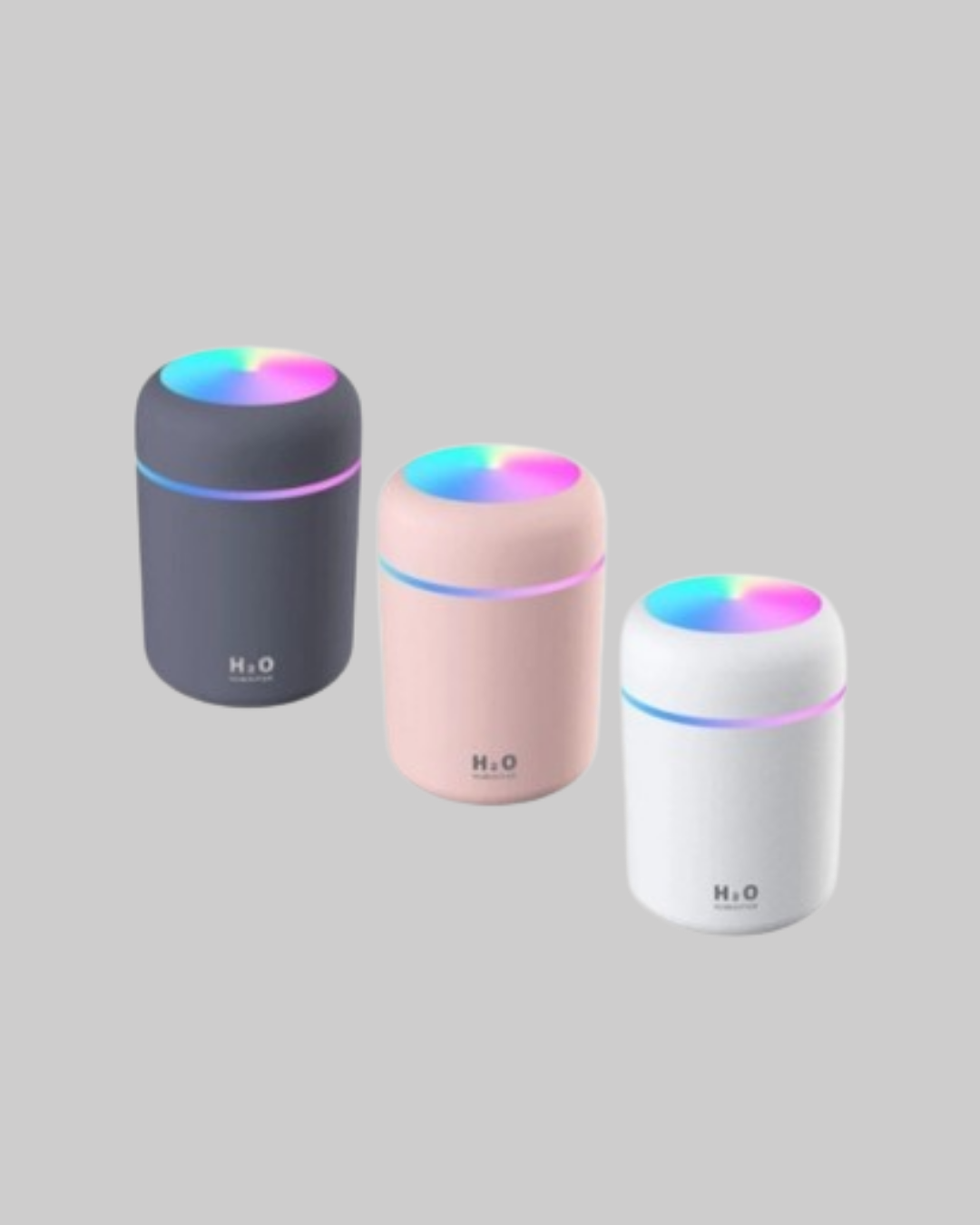 LED Işıklı USB Nemlendirici – Sürekli ve Aralıklı Püskürtme Modu - Görsel 2
