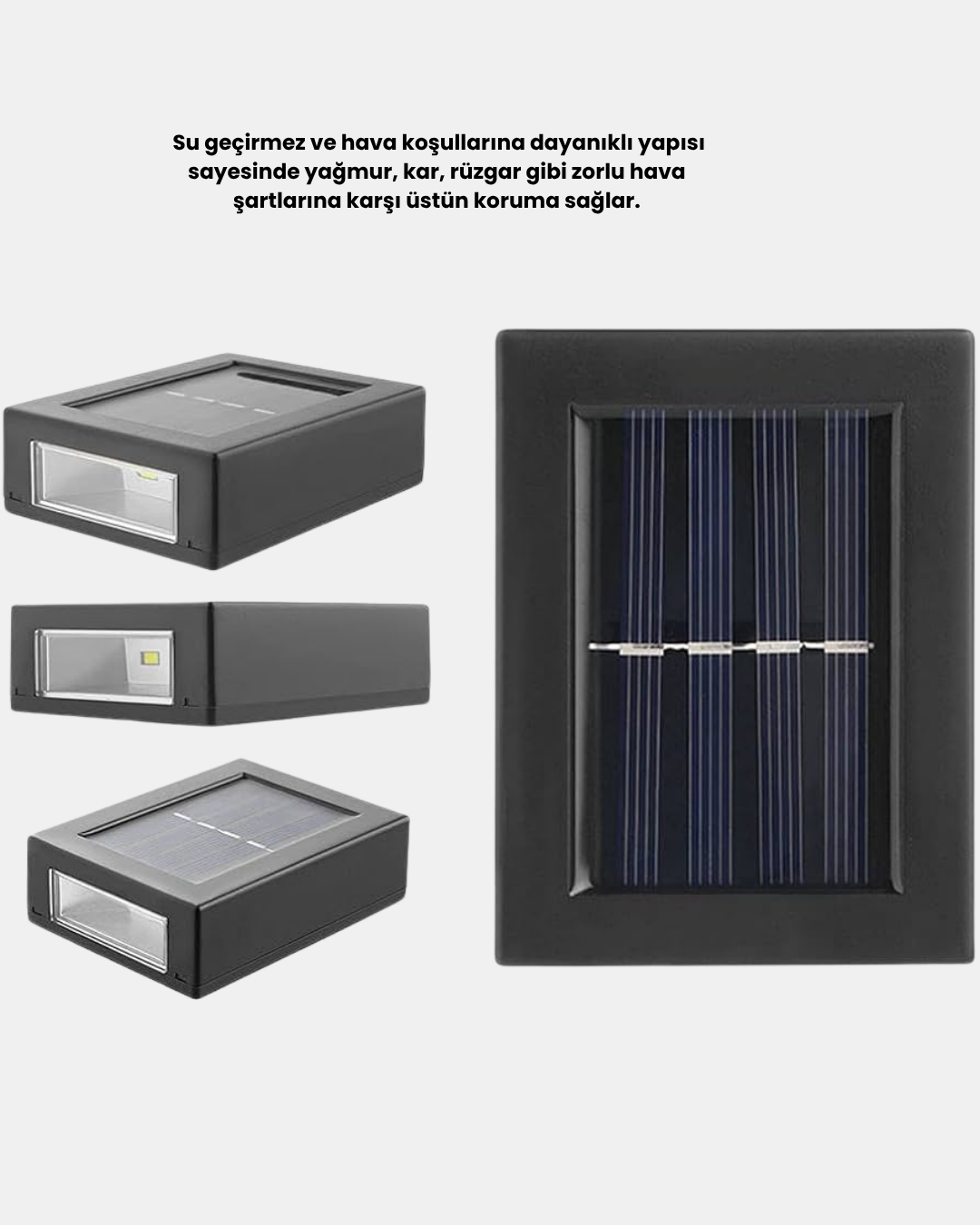 Dayanıklı Solar Aplik Hava Koşullarına Dayanıklı Dış Mekan Işığı - Görsel 2