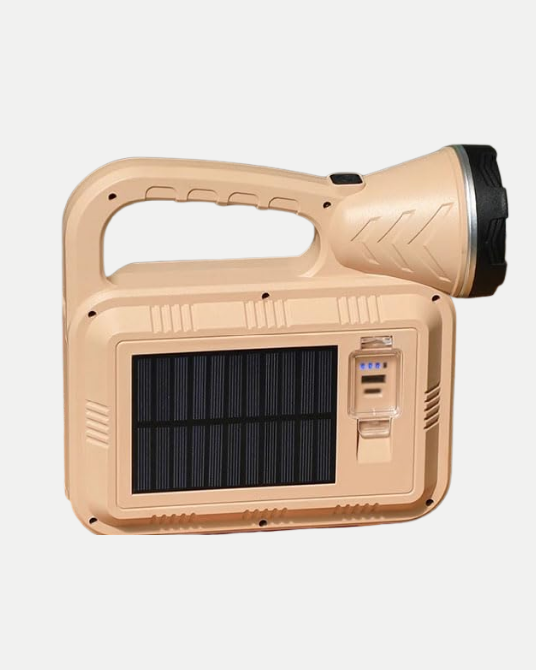 Solar Alev Işığı COB Teknolojili Taşınabilir El Feneri ve Kamp Lambası - Görsel 2