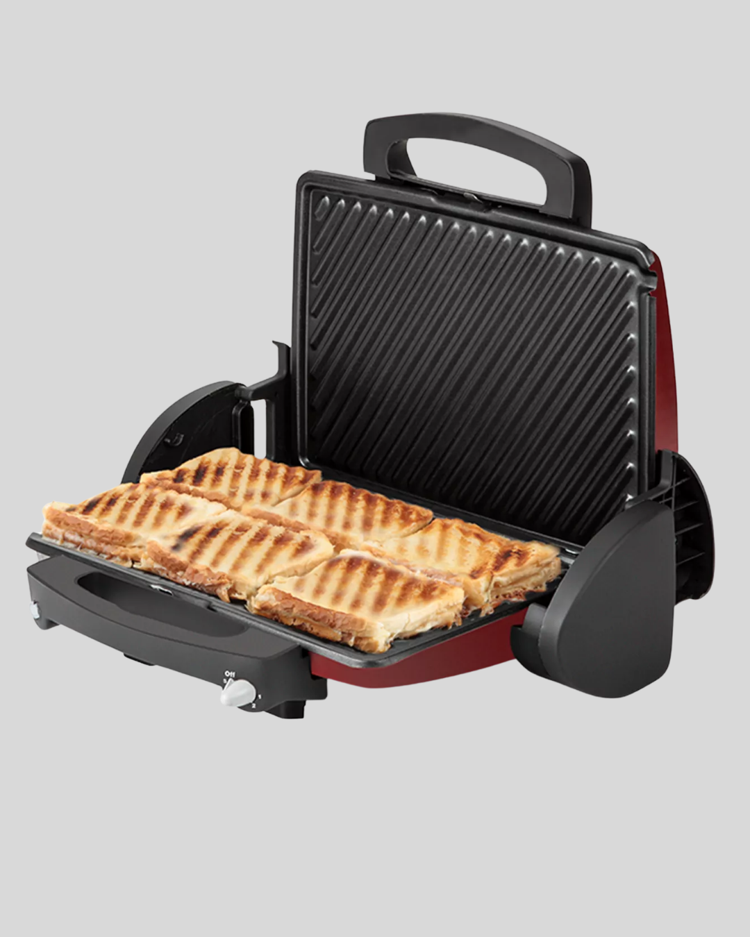 Tost Makinesi Geniş Kapasiteli Çıkarılabilir Plaka Üç Kademeli Isı Ayarlı - Görsel 2