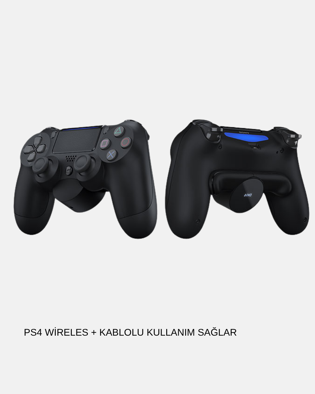 Bluetooth Oyun Kolu – Titreşimli, PS4, Steam, PC, Mobil ve Tablet Uyumlu - Görsel 2