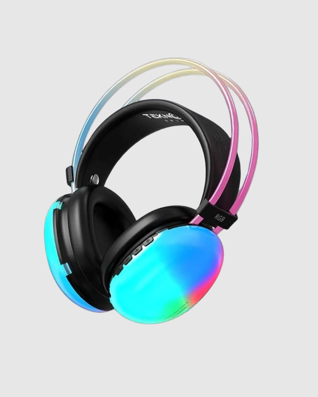 Ergonomik RGB Bluetooth Kulaklık 3D Ses - Görsel 2