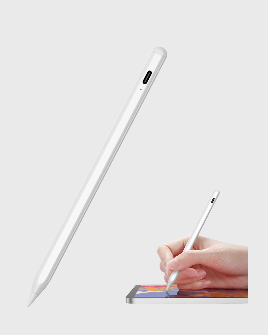 Akıllı Dokunmatik Kalem – Type-C Şarjlı, Manyetik, Apple Pencil Alternatifi Stylus Pen - Görsel 2