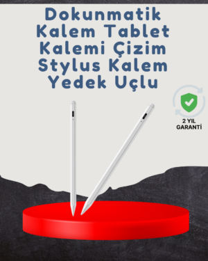 Yüksek Hassasiyetli Eğim Sensörlü Dijital Kalem – USB-C Hızlı Şarjlı