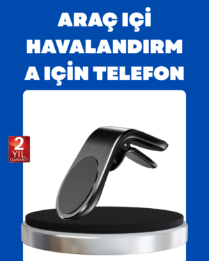 Kalorifer Izgaralı Manyetik Telefon Tutucu – Sarsıntı Geçirmez