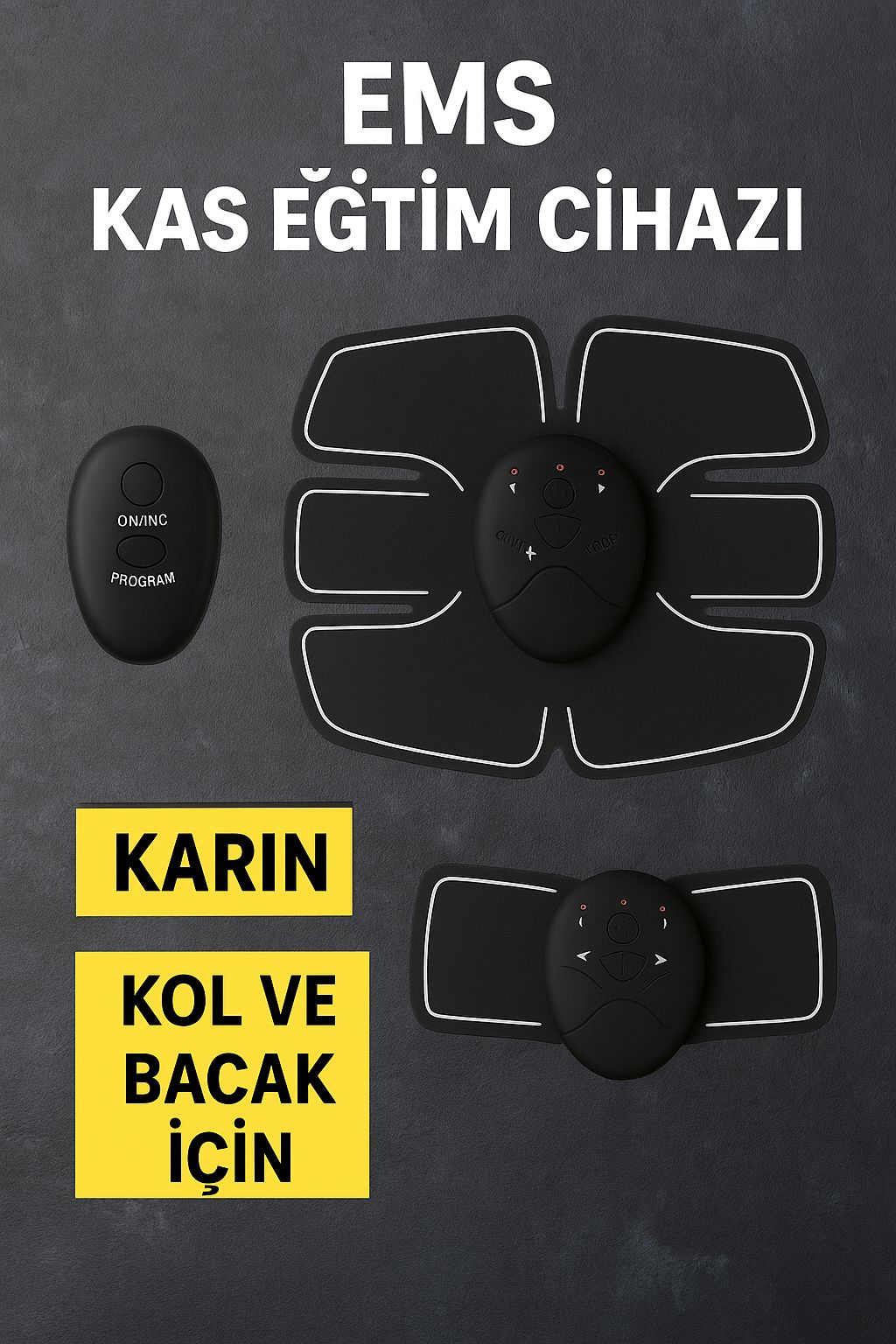 Evde Spor İçin Orijinal EMS Kas Çalıştırma Aleti 2025 Titreşimli Seri - Görsel 3