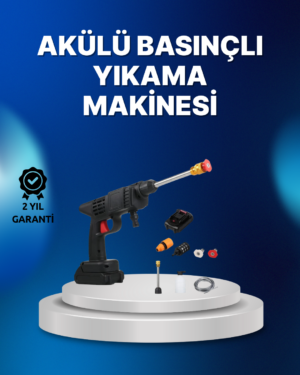 Kablosuz Taşınabilir Basınçlı Yıkama Tabancası Köpük Şişeli