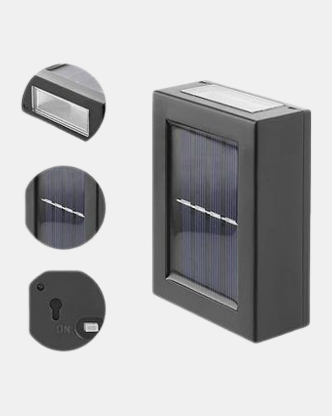 Dayanıklı Solar Aplik Hava Koşullarına Dayanıklı Dış Mekan Işığı - Görsel 3
