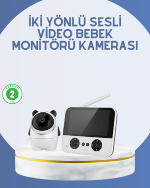 Kablosuz Bebek Monitörü 720P Görüntü ve Geniş Ekran