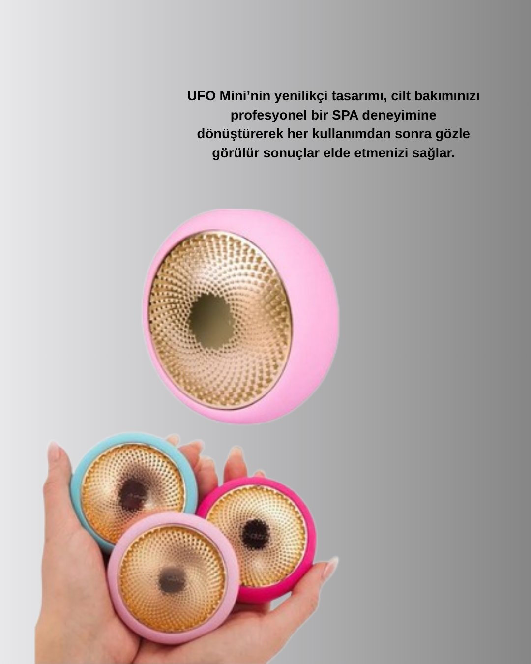 UFO Mini Akıllı Yüz Maskesi – Kore Cilt Bakımı Teknolojisi ile Evde SPA Deneyimi - Görsel 3
