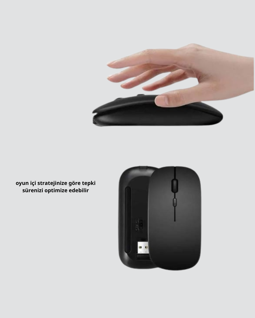 Kablosuz Gaming Mouse – Ayarlanabilir, Ergonomik - Görsel 3