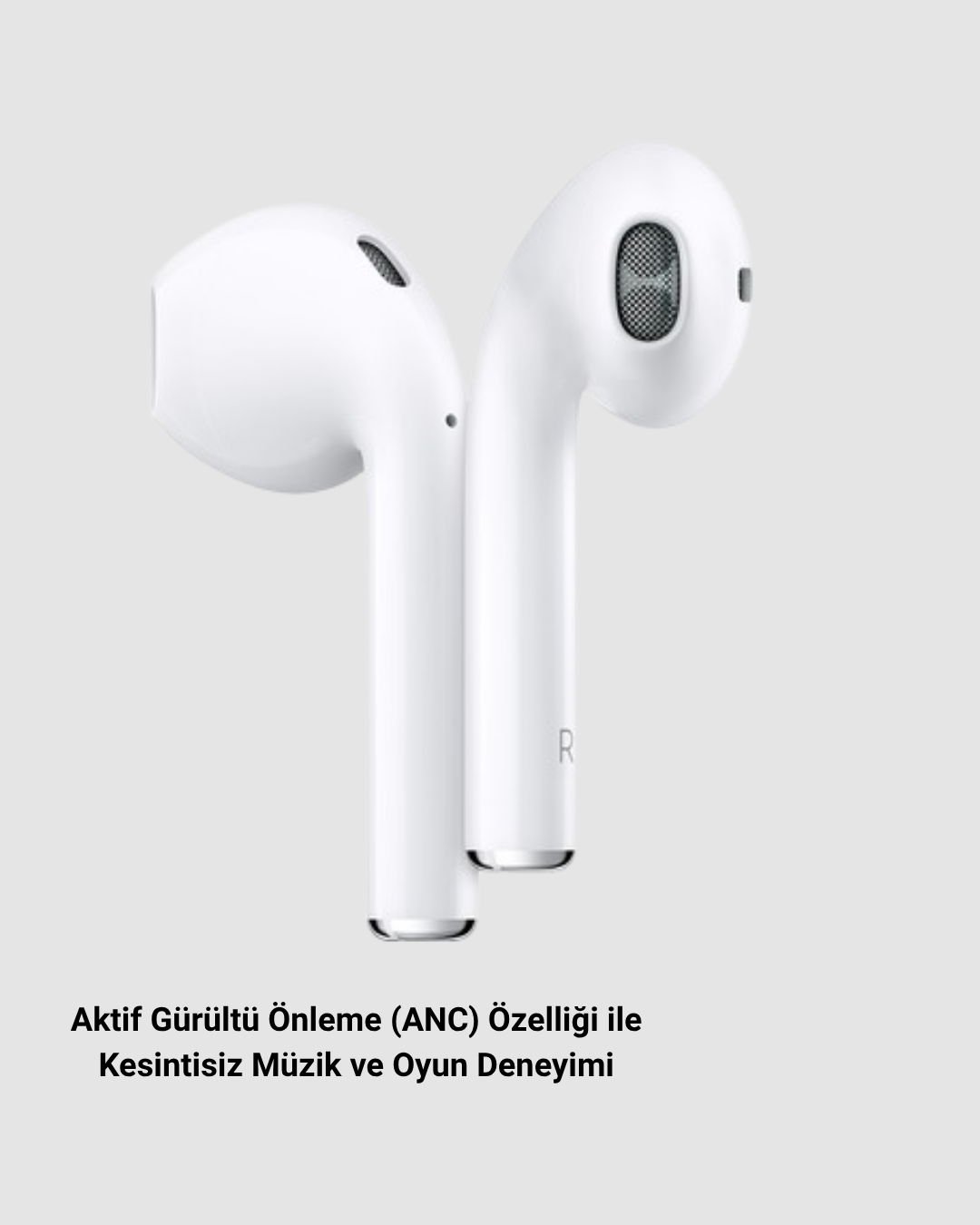 Bluetooth Kulak Üstü Kulaklık – ANC Teknolojili, Mikrofonlu, Konforlu Tasarım - Görsel 3
