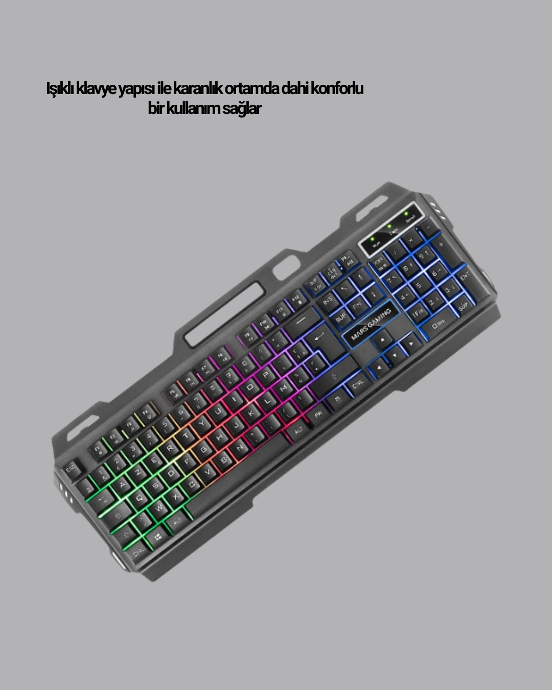 HN01 KULAKLIK + PG-8018 OYUNCU KLAVYESİ SET - Görsel 3