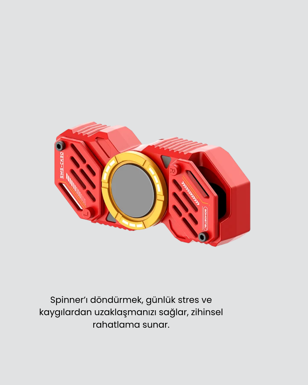 Taşınabilir Bluetooth Müzikli Spinner – Enerjik, Şık ve Eğlenceli Tasarım - Görsel 4