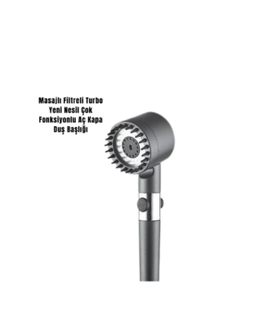 PLASTİK DUŞ BAŞLIĞI FİLTRELİ