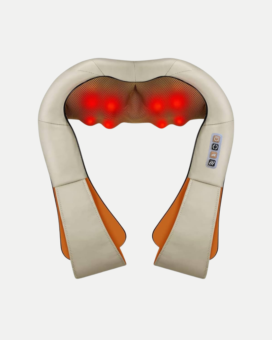 Ergonomik Ovmalı Masaj Aleti – Isıtmalı, Yoğurmalı, Boyun ve Bel Rahatlatıcı Masaj Makinesi - Görsel 4