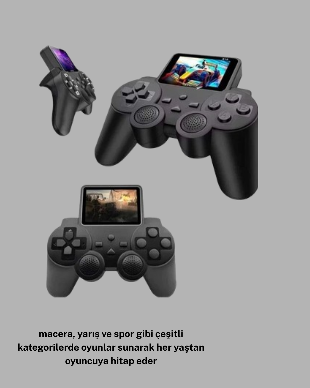 520 Oyunlu Atari S10 El Konsolu – Retro Tasarım, Şarjlı ve Taşınabilir Oyun Deneyimi - Görsel 4