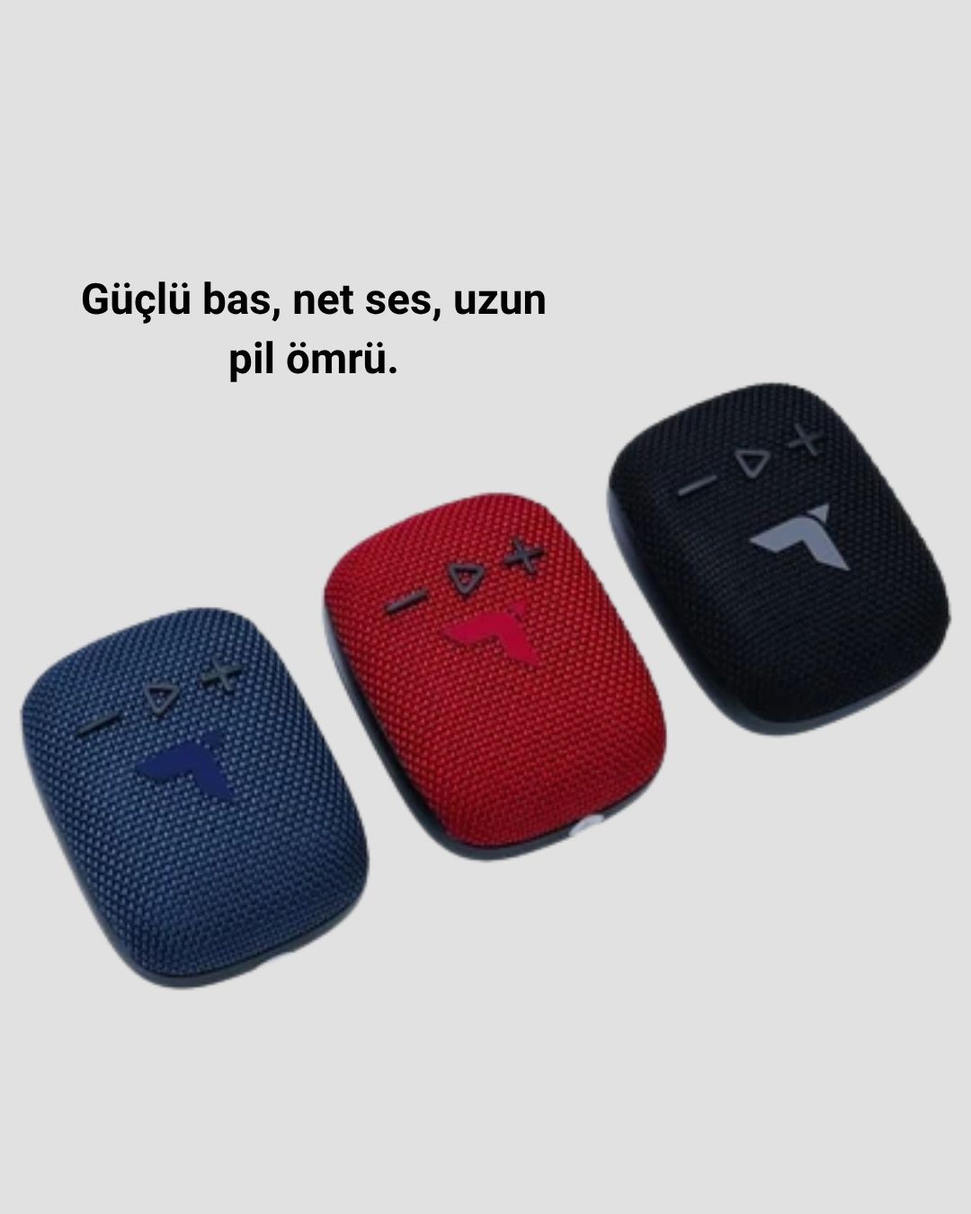 Taşınabilir Bluetooth Hoparlör 800mAh Uzun Pil Ömrü - Görsel 2