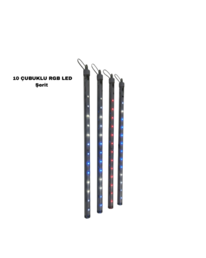 10 ÇUBUKLU DEKOR LED