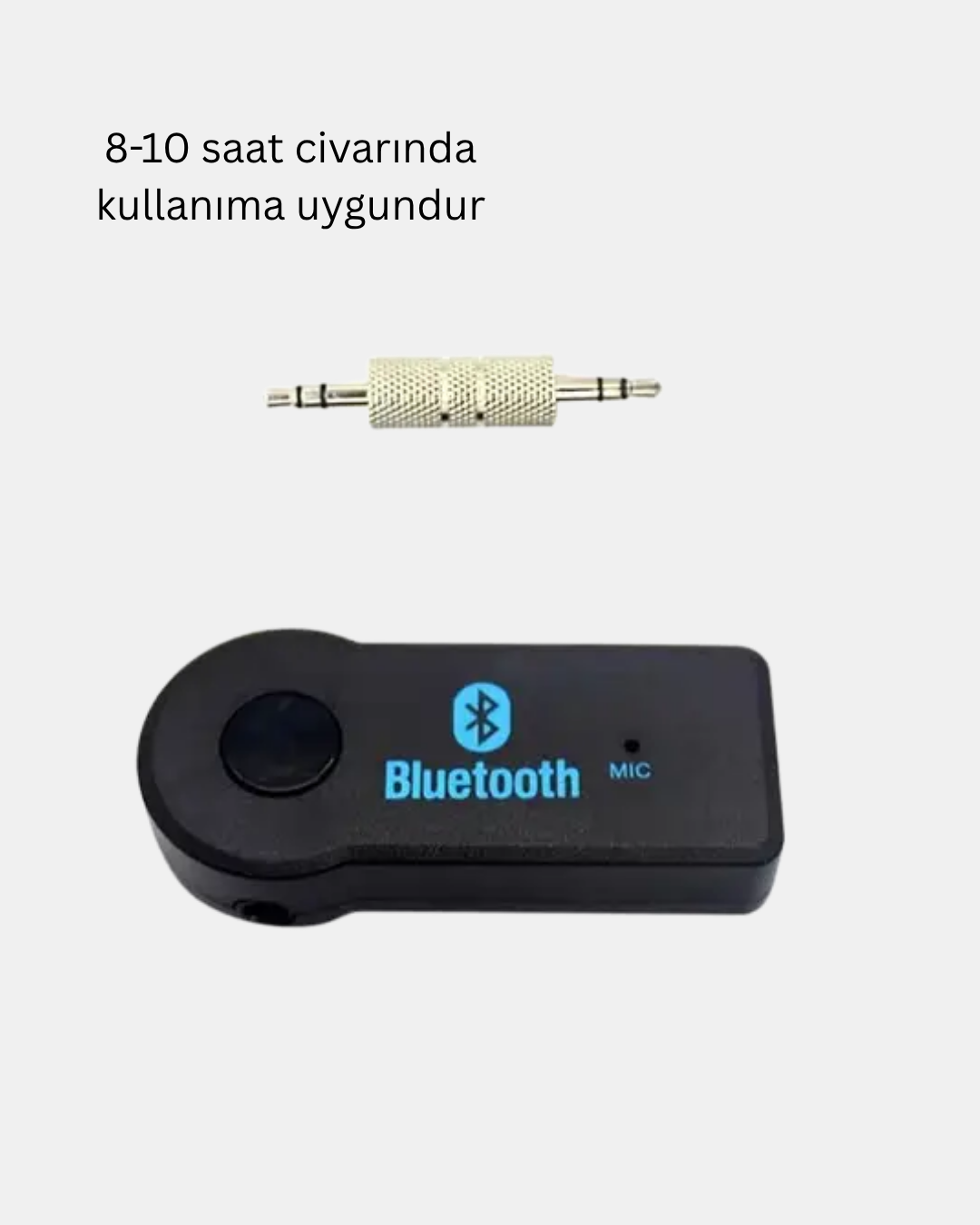 Bluetooth AUX Araç Kiti Eller Serbest Müzik Çalar Dahili Mikrofonlu - Görsel 4