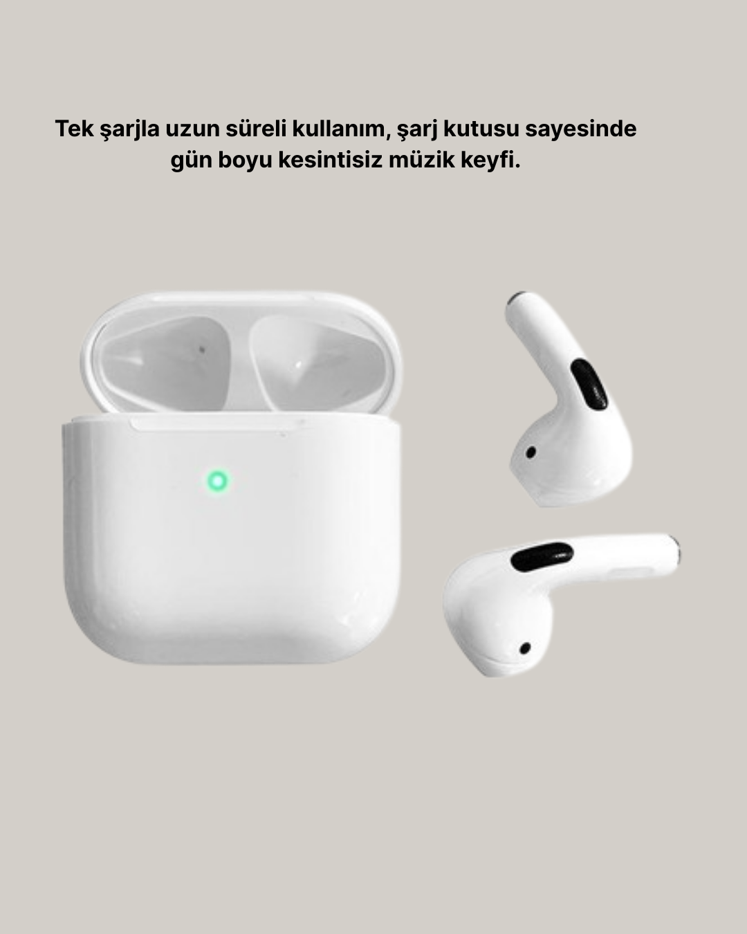 Hızlı Şarj Destekli 2. Nesil Bluetooth 5.0 Ergonomik Kulaklık - Görsel 4