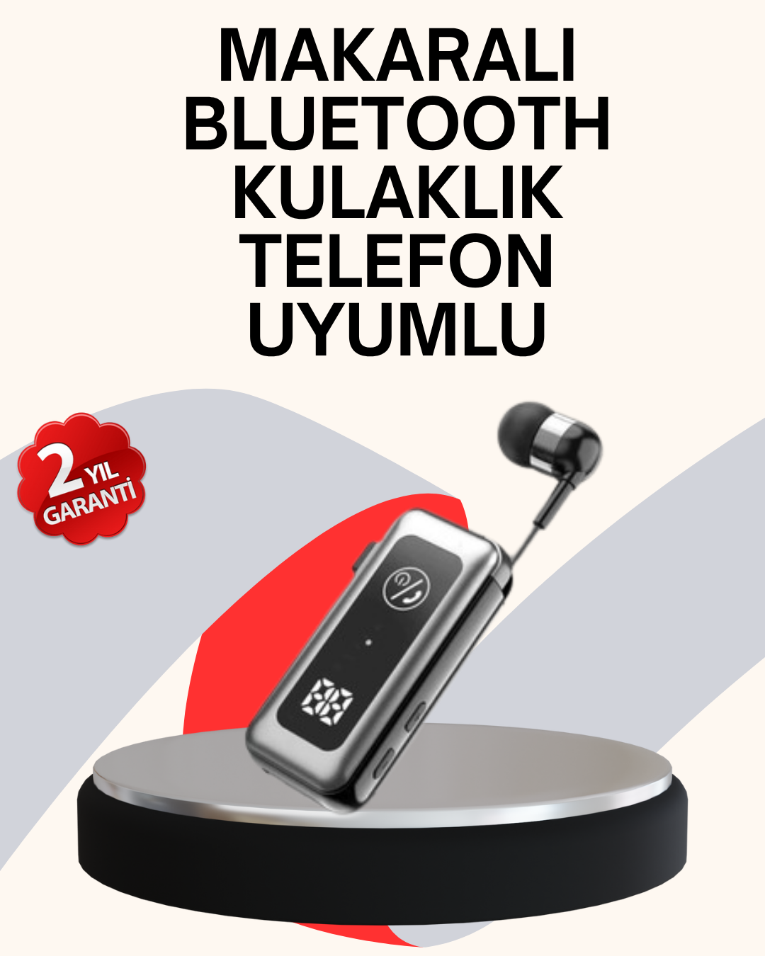 MikroSD Kartlı, Titreşimli Uyarılı Bluetooth 5.2 Kulaklık
