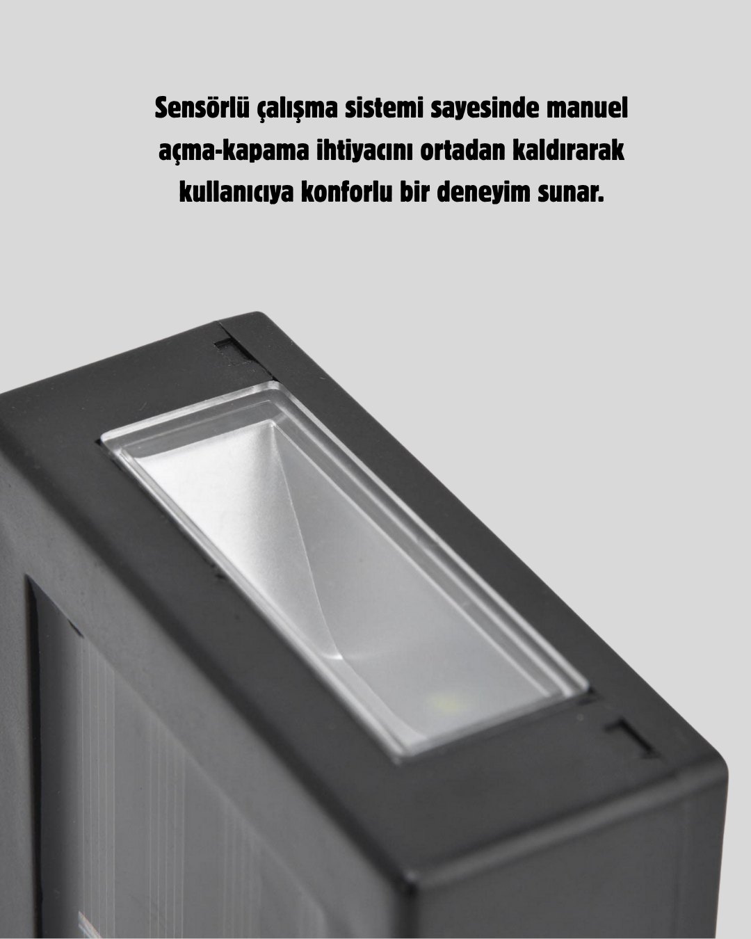 6 LED Güneş Enerjili Sensörlü Lamba – Akıllı Işık Sensörlü, Enerji Tasarruflu Bahçe Aydınlatma - Görsel 4