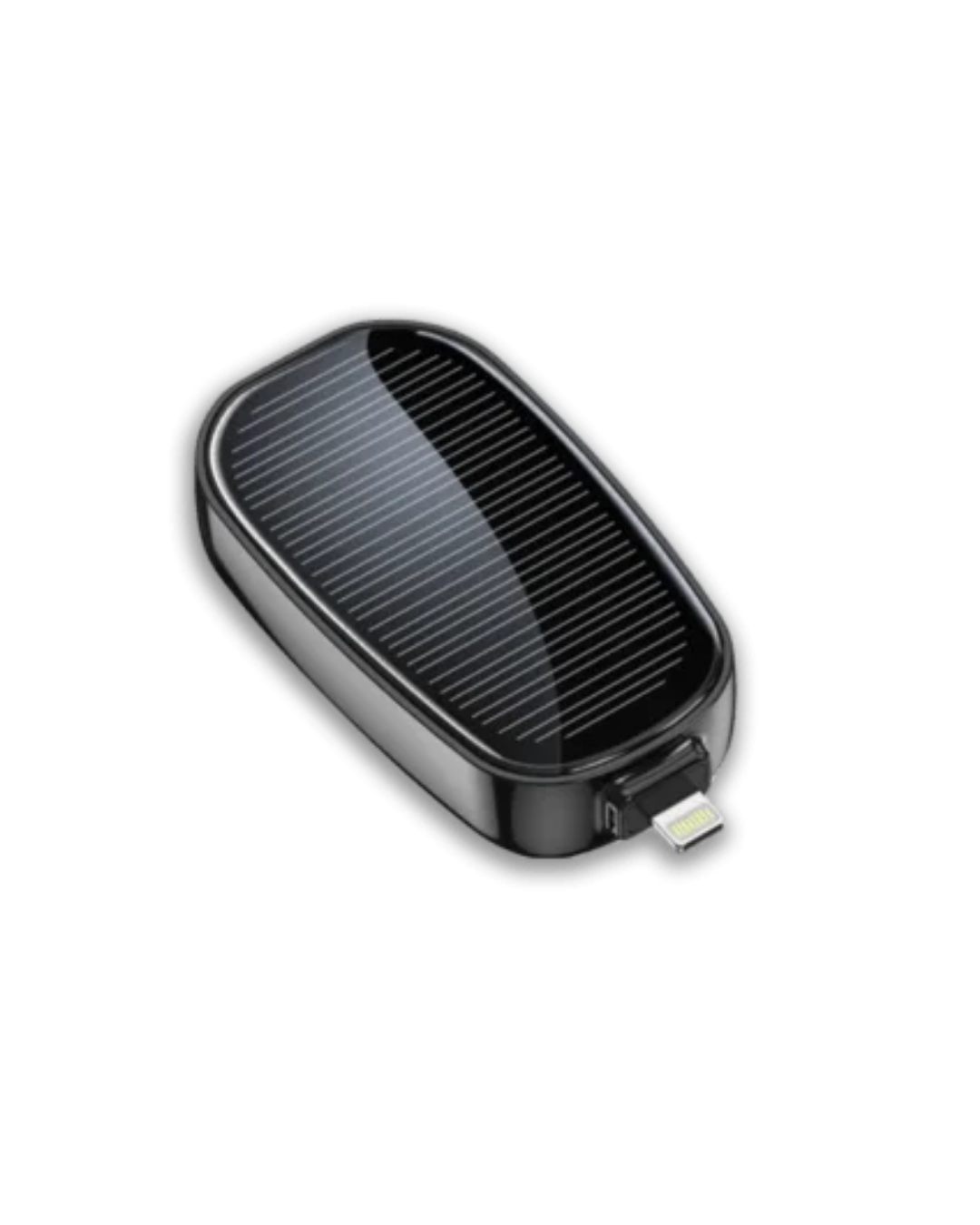 Güneş Enerjili Mini Powerbank 1200mAh Ultra İnce Taşınabilir - Görsel 2