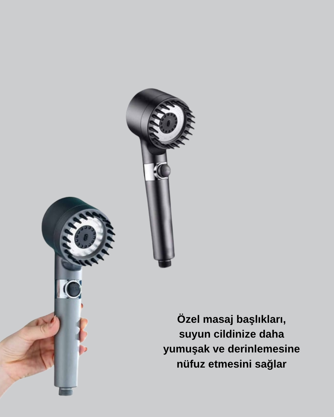 Masaj Etkili Duş Başlığı – Su Tasarruflu, Yüksek Basınçlı ve Cilt Dostu Tasarım - Görsel 5