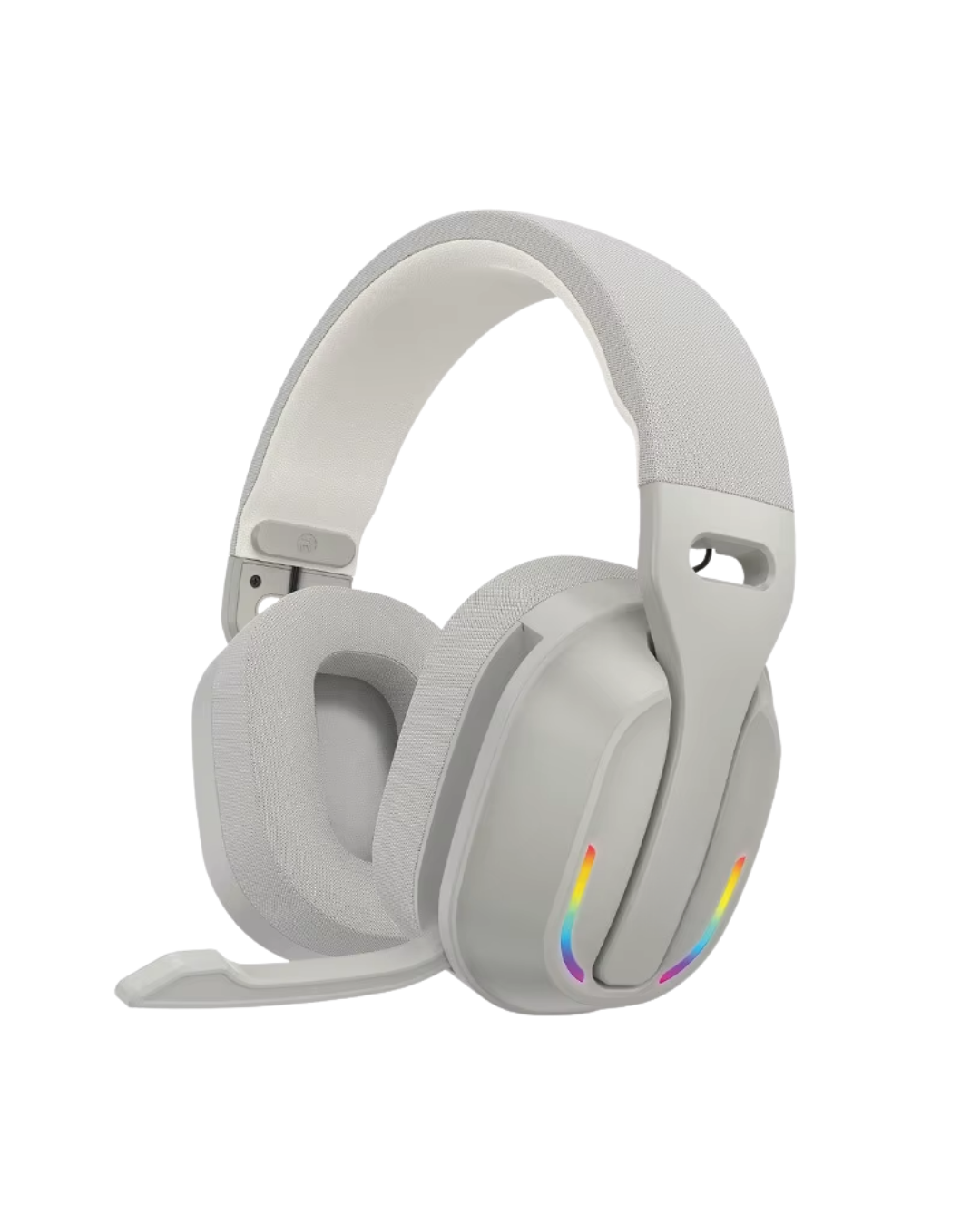 Kablosuz Bluetooth Kulaklık RGB Işıklı Mikrofonlu Stereo Kulaküstü Kulaklık - Görsel 2