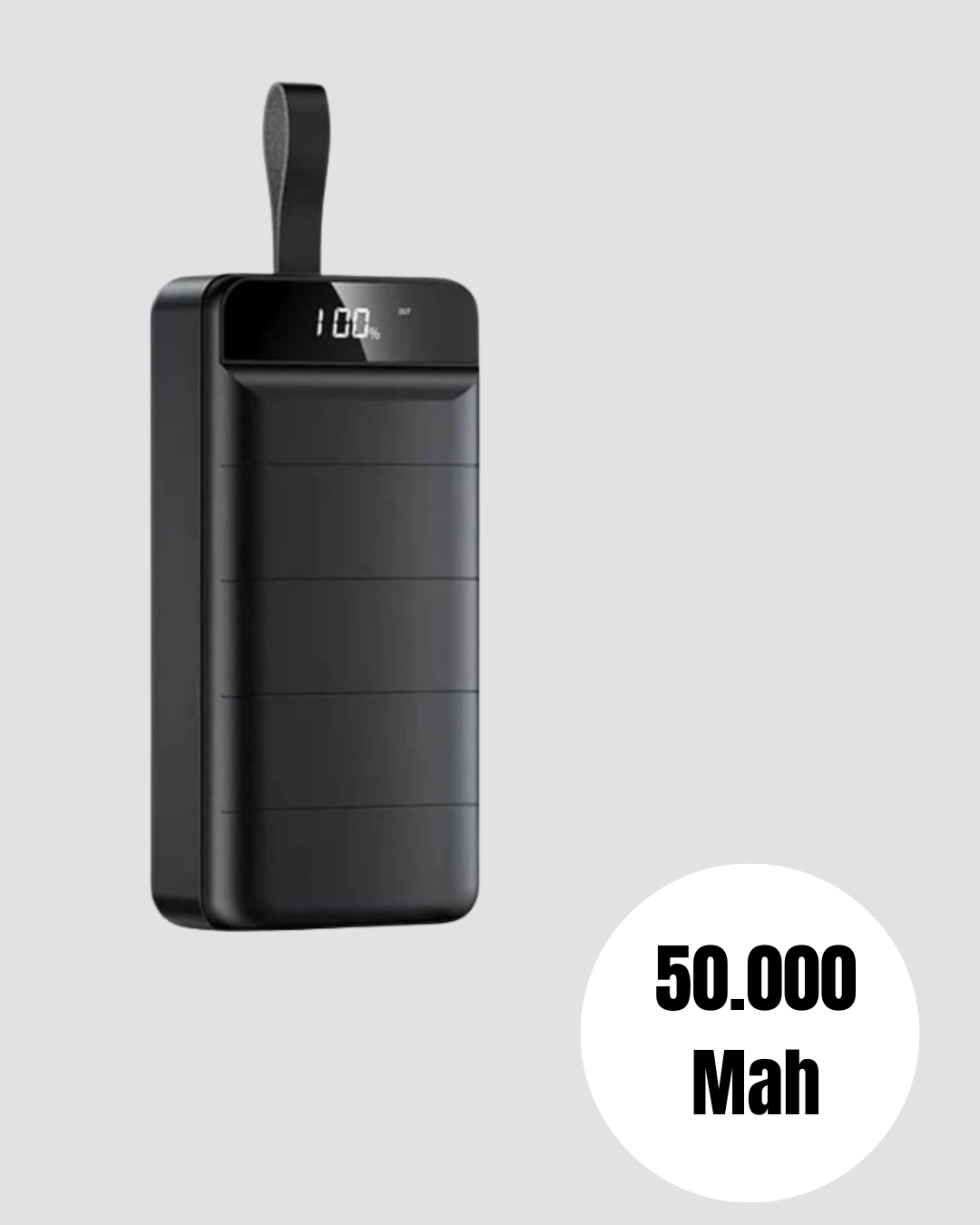 Profesyonel 50.000 mAh Powerbank – Aynı Anda Birden Fazla Cihaz Şarj Eden, Dayanıklı ve Güvenli Taşınabilir Şarj Cihazı - Görsel 2