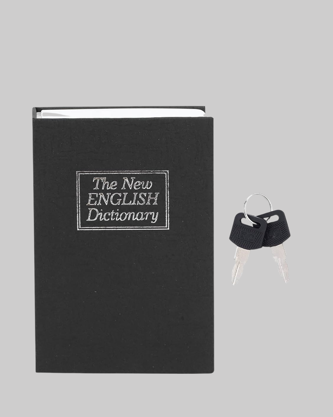 Gizli Kitap Kasa – Metal Gövdeli, Anahtarlı - Görsel 2