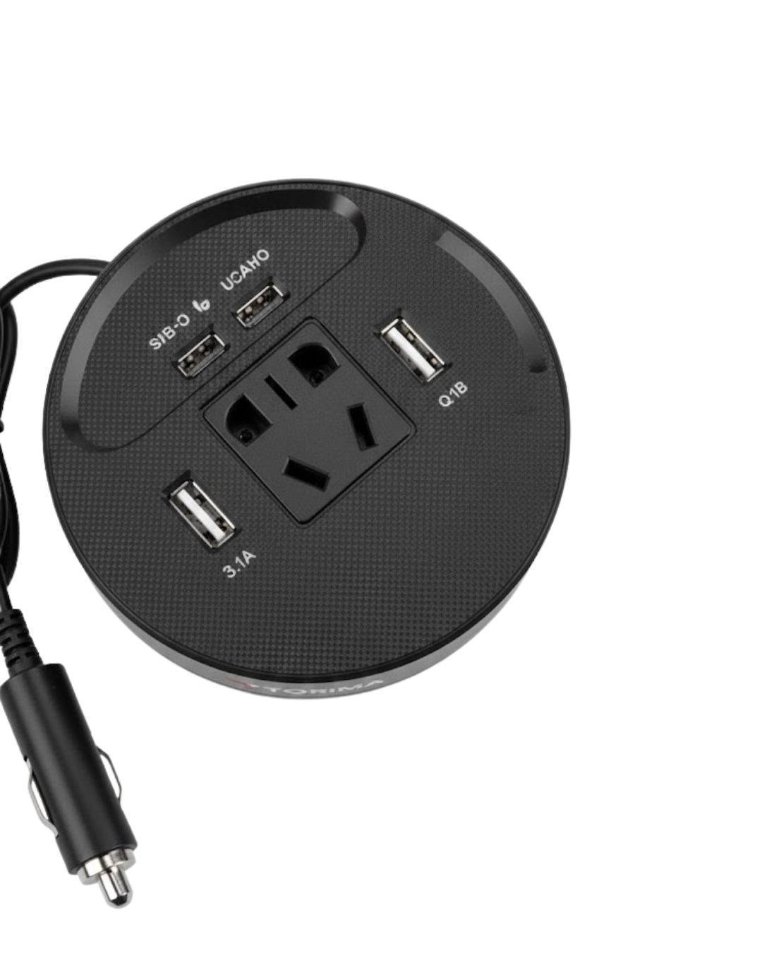 Araç İçi Power Inverter Çoklu USB Girişli Hızlı ve Güvenli Şarj - Görsel 5