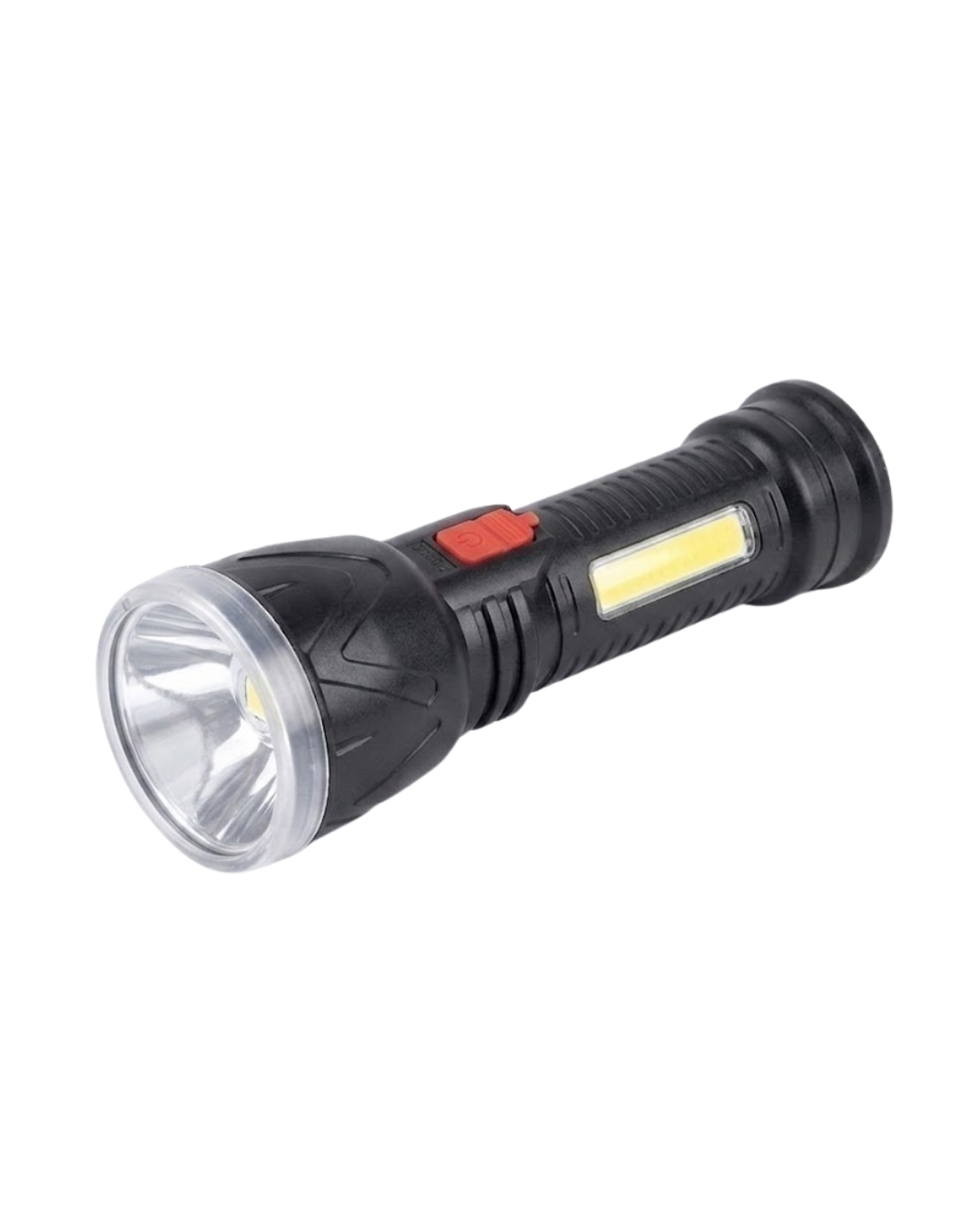Şarjlı LED El Feneri 9 LED Güçlü Işık ve 4 Modlu Kullanım - Görsel 2
