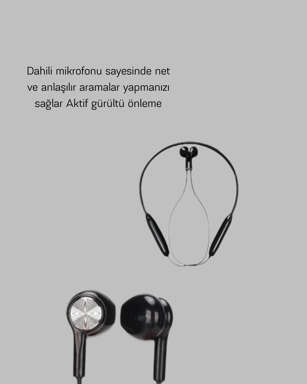 Bluetooth 5.0 ANC Kulaklık – Dokunmatik Kontrol, Kristal Netliğinde Mikrofonlu - Görsel 5