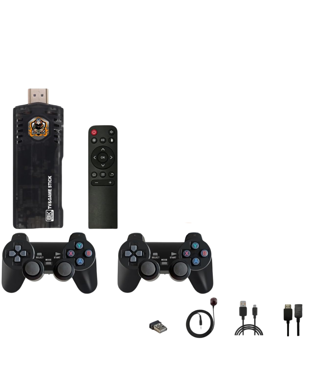 Kablosuz Gamepadli Retro Oyun Konsolu HDMI HD Çıkış Android Destekli - Görsel 2
