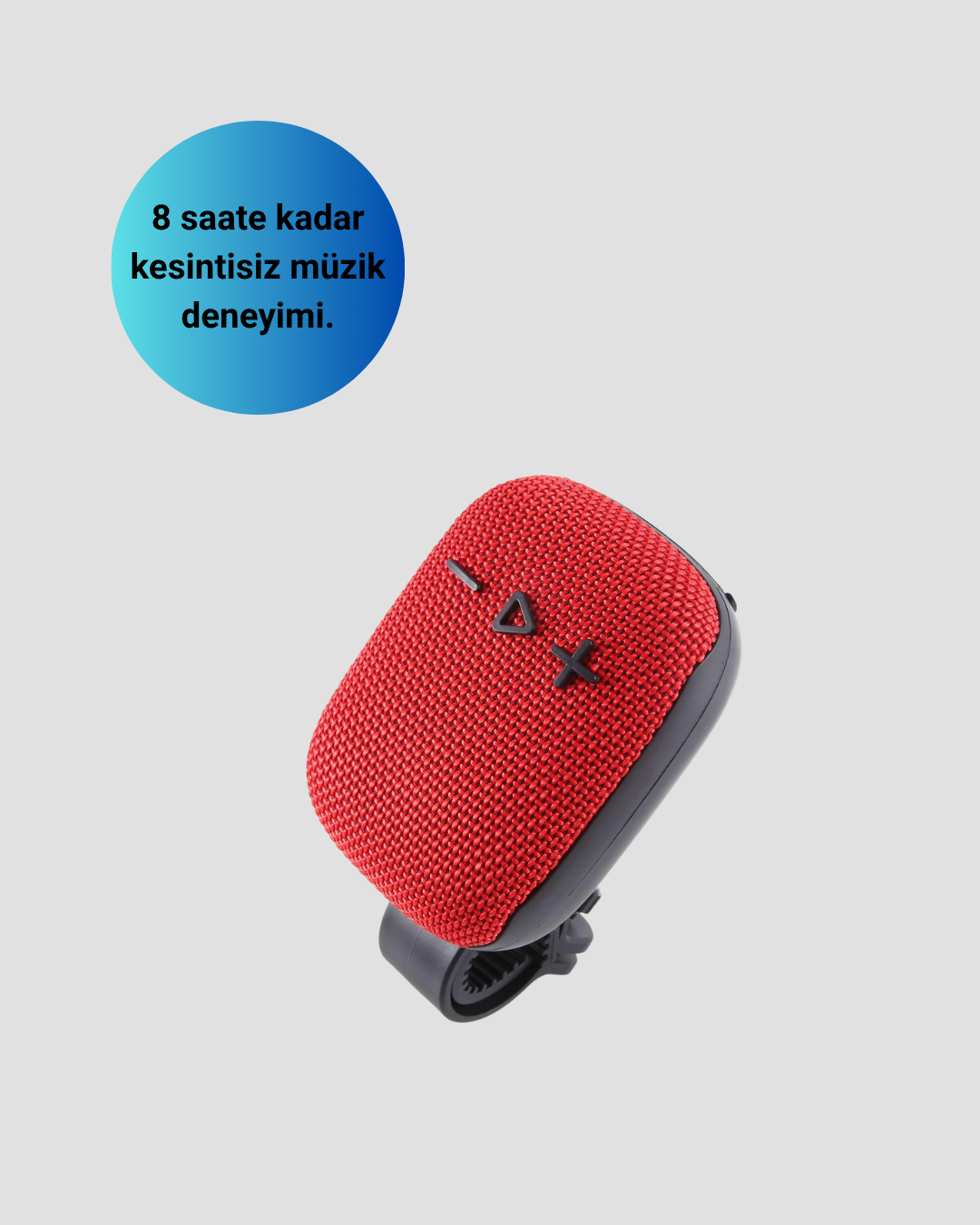 Taşınabilir Bluetooth Hoparlör 800mAh Uzun Pil Ömrü - Görsel 3