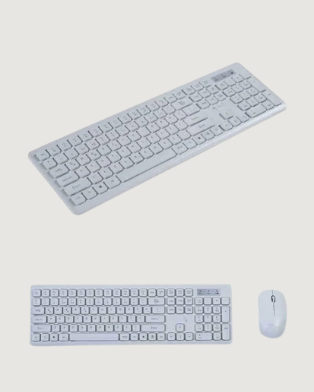 Kablosuz Klavye ve Mouse Seti - Ergonomik Tasarım, Sessiz Kullanım, Geniş Uyumluluk - Görsel 2