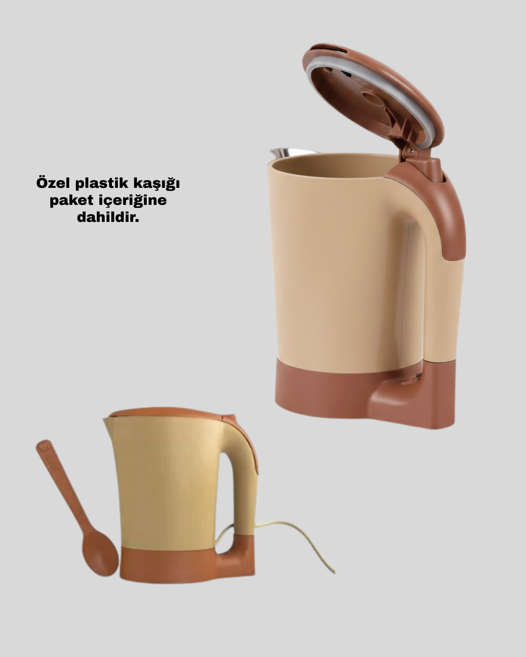 Mini Türk Kahvesi Makinesi Kettle Fonksiyonlu - Görsel 2