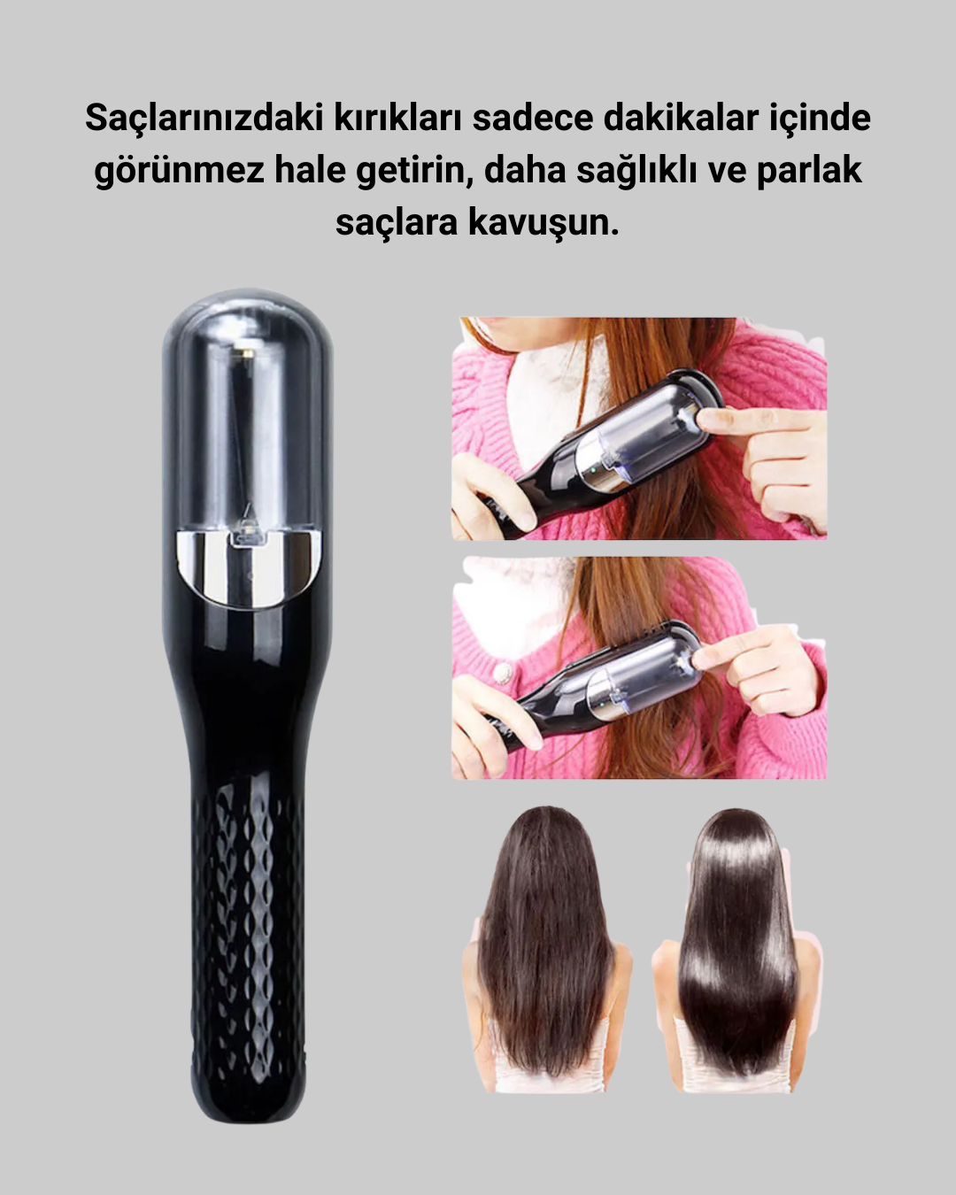 RH-6668 Şarjlı Saç Kesme Makinesi - Görsel 2