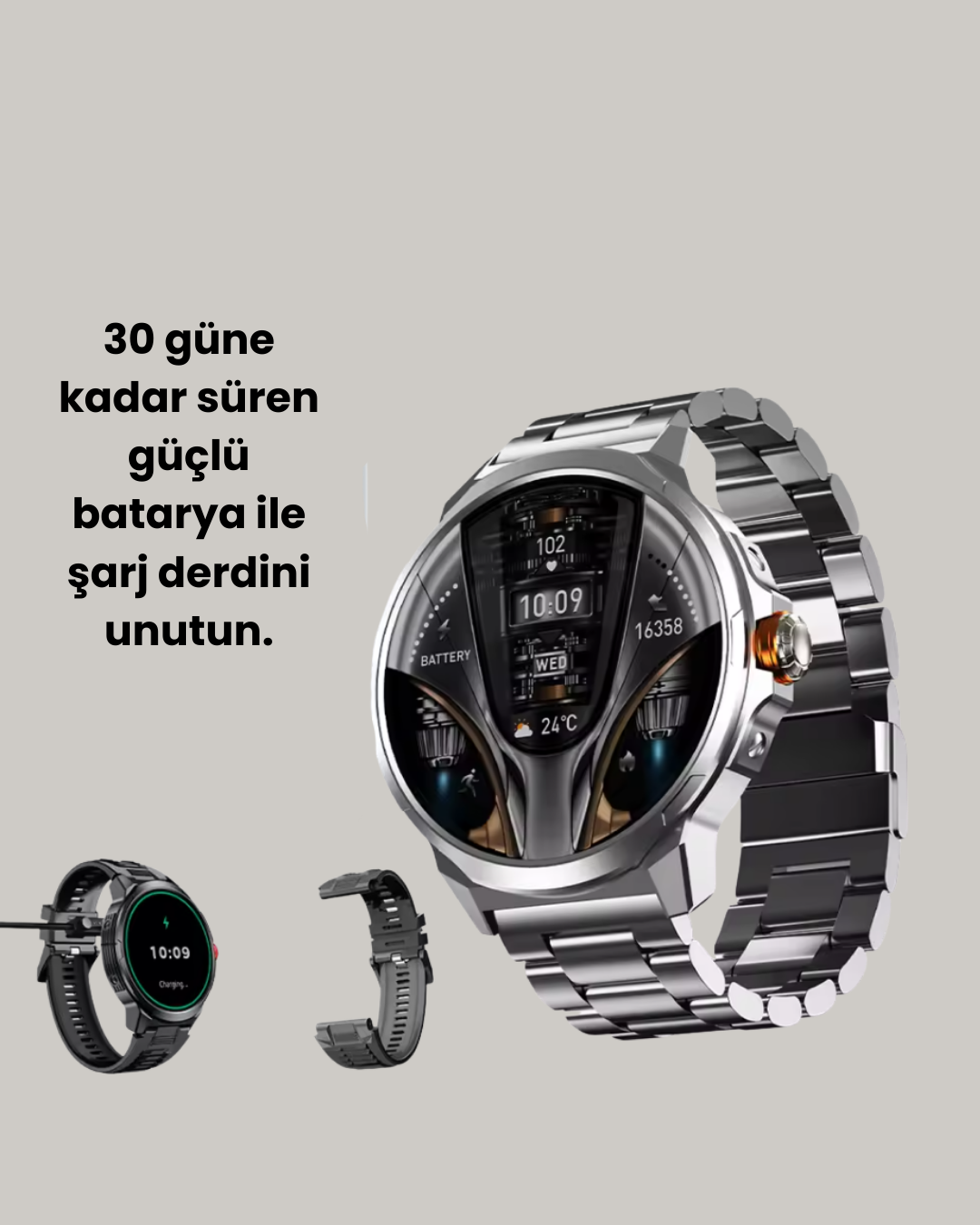 SW80 Akıllı Saat - Görsel 3
