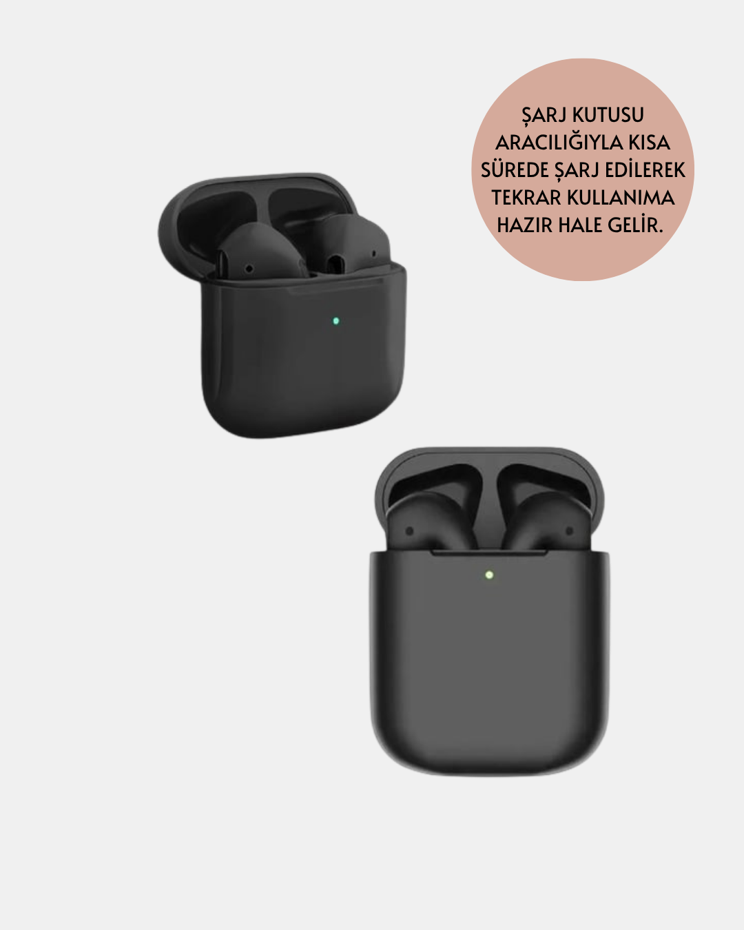 TWS Pro 5 Bluetooth Kulaklık 3D HD Ses ve Gürültü Engelleme Teknolojisi - Görsel 3