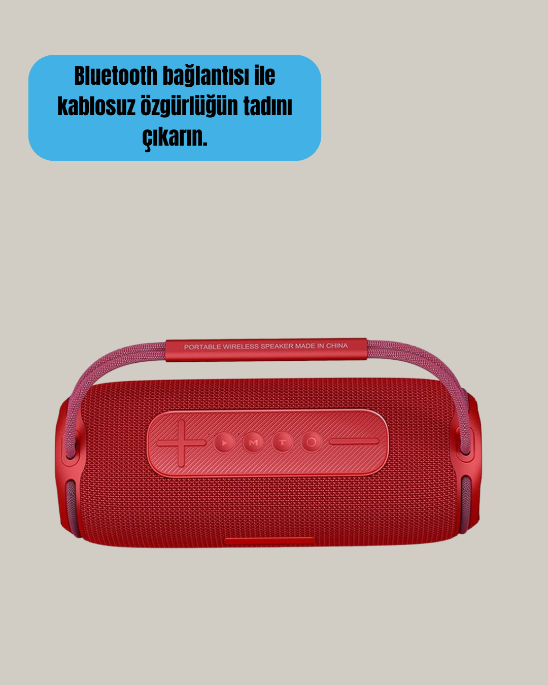 20W Güçlü Ses Çift Sürücülü RGB LED Işıklı Bluetooth 5.3 Hoparlör - Görsel 3